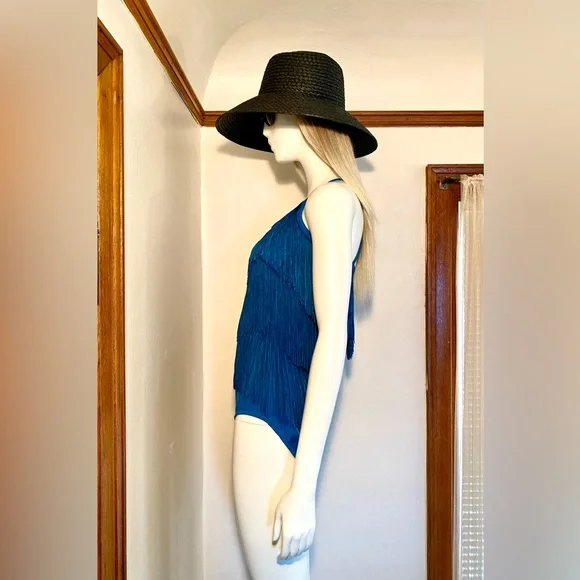 WEISSMAN Fringe Dance Wear Leotard - Sz Sm - Picture 5 of 13